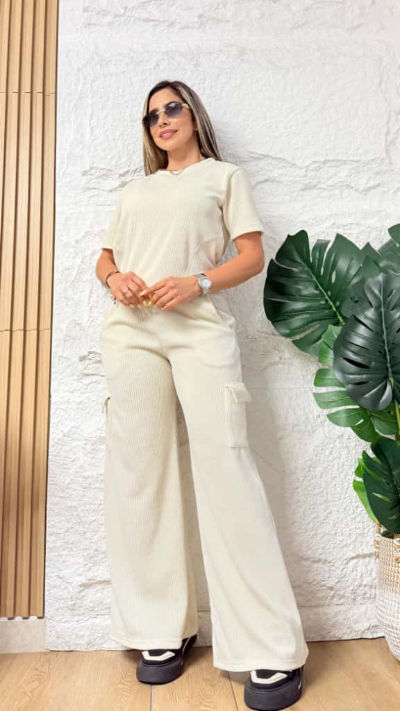Conjunto Cargo corduroy