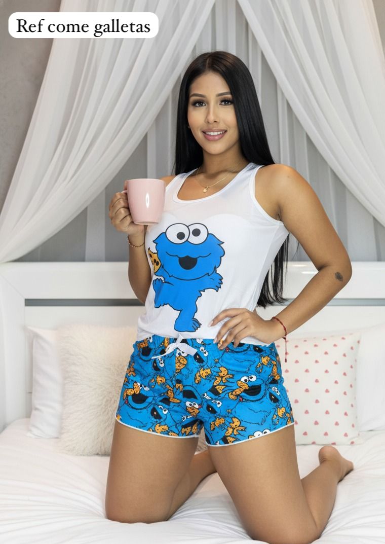 PIJAMA TELA FRIA ESQUELETO