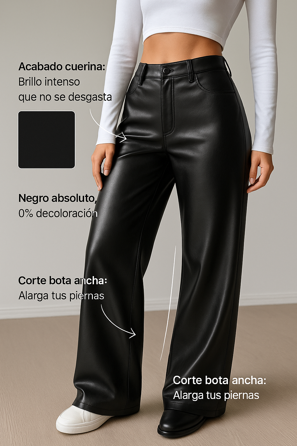 Pantalón Cuerina New York