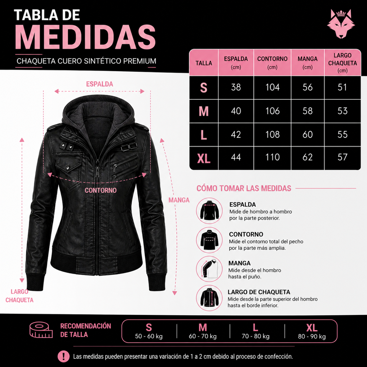 Chaqueta Rust Motera Premium