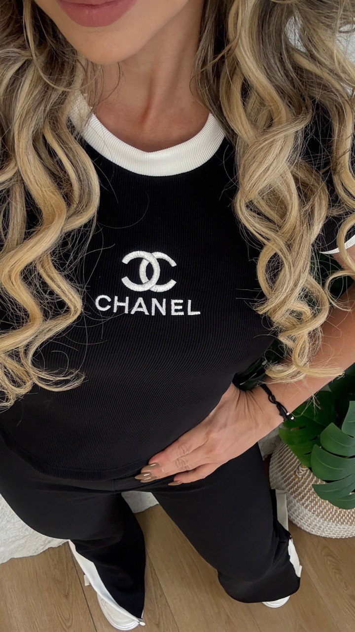 Chanel Rib – Set Bordado