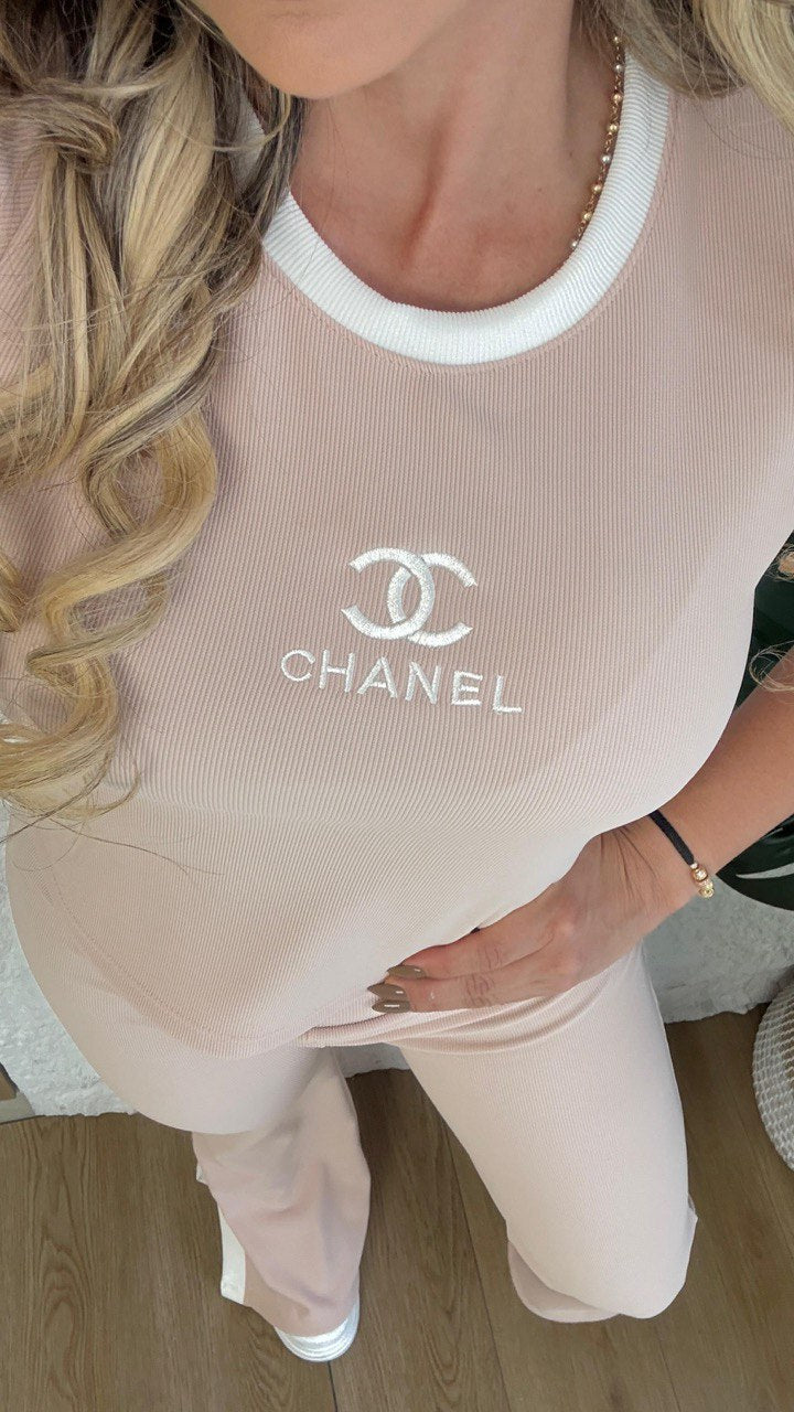 Chanel Rib – Set Bordado