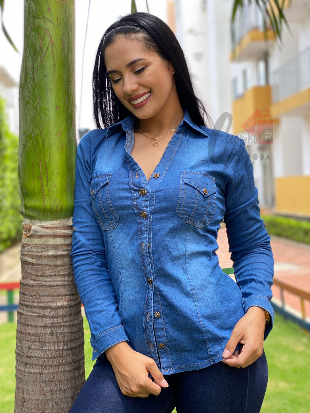 Camisa jeans Bonaire