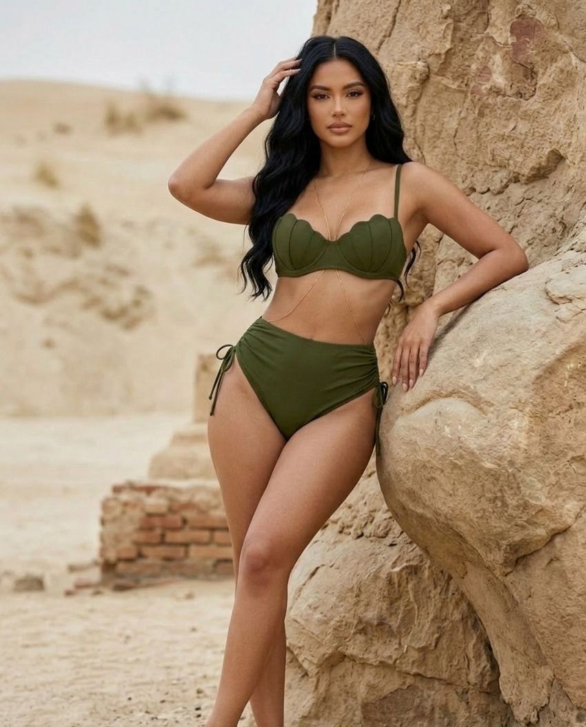 traje de Baño Sirena Realce