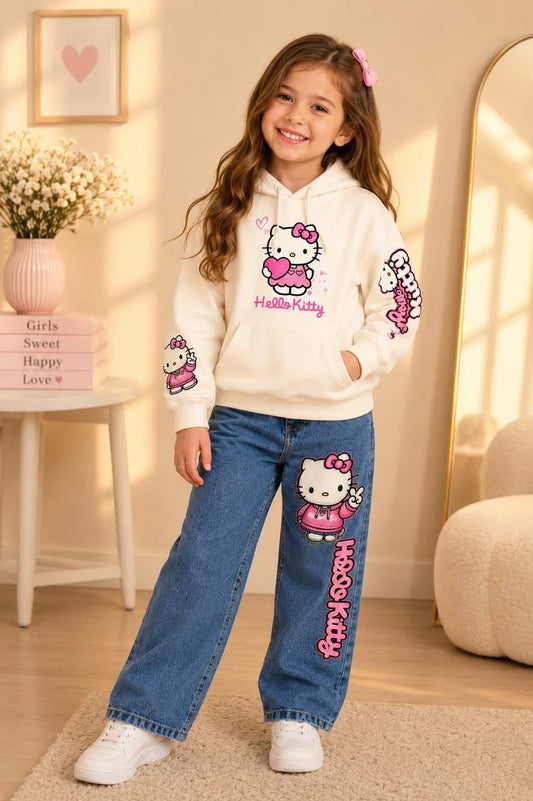 Conjunto Hello Kitty Denim