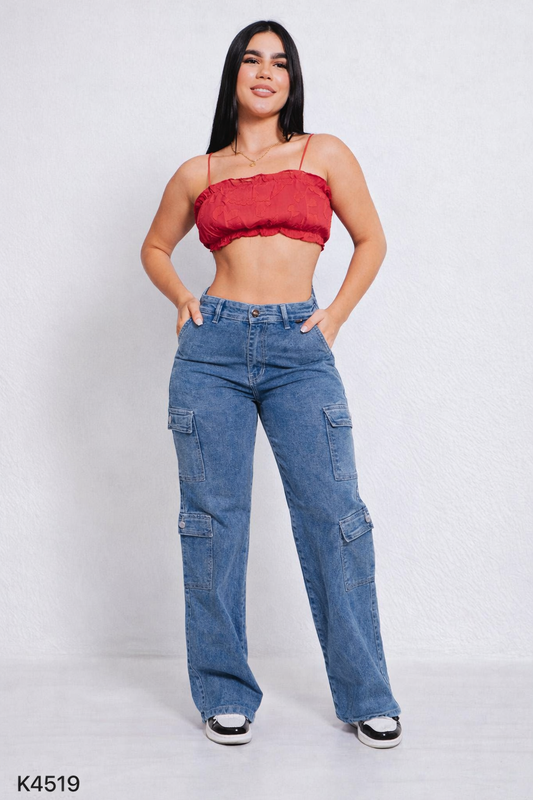 Pantalon Moon star Bolsillos k4519