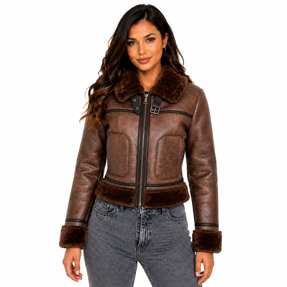 Chaqueta Aviadora Ovejera Siena
