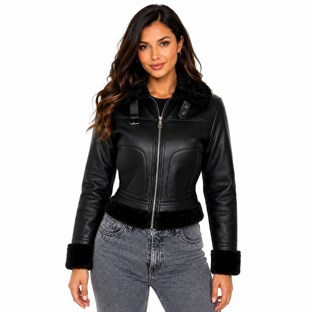 Chaqueta Aviadora Ovejera Siena
