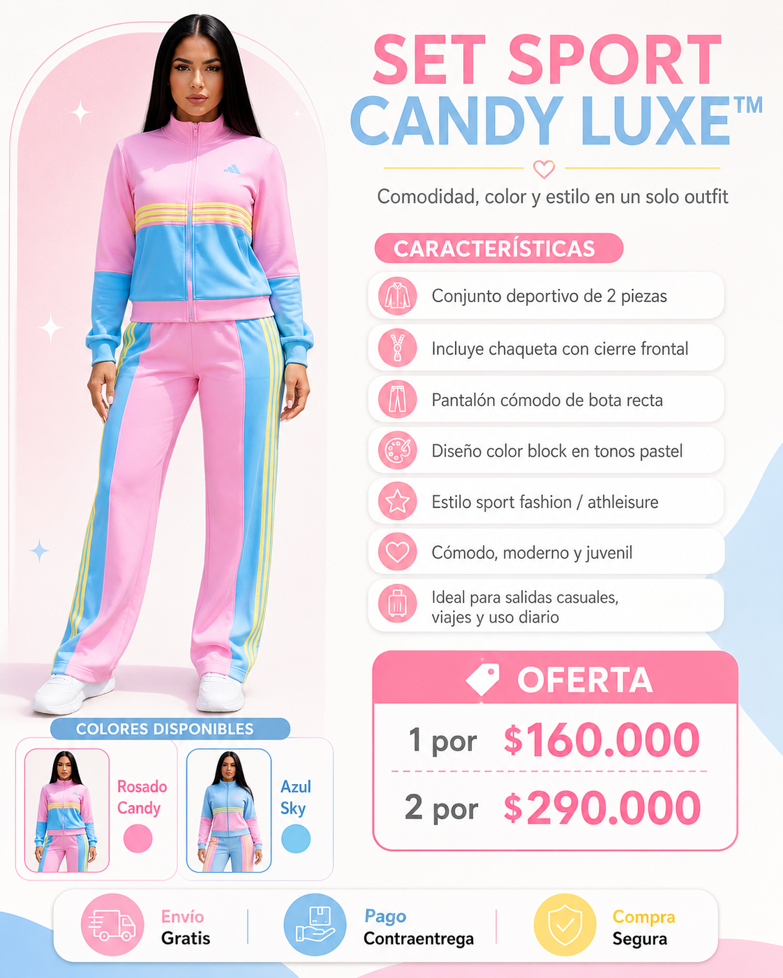 Set Sport Candy Luxe™ 🍬