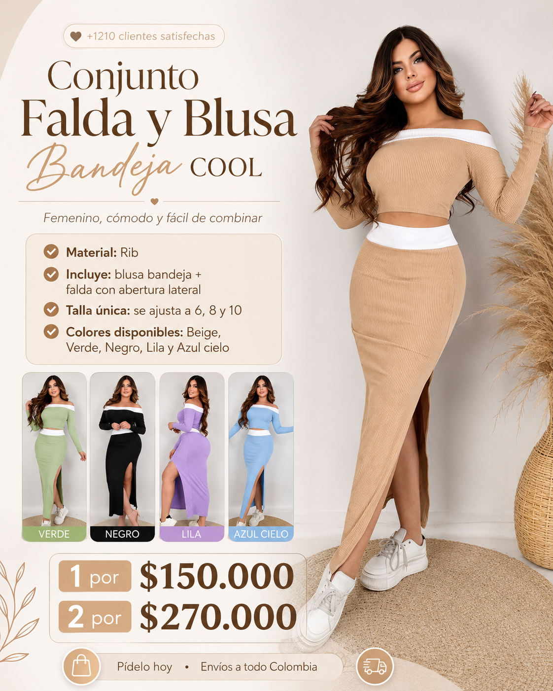 Conjunto Cool Rib