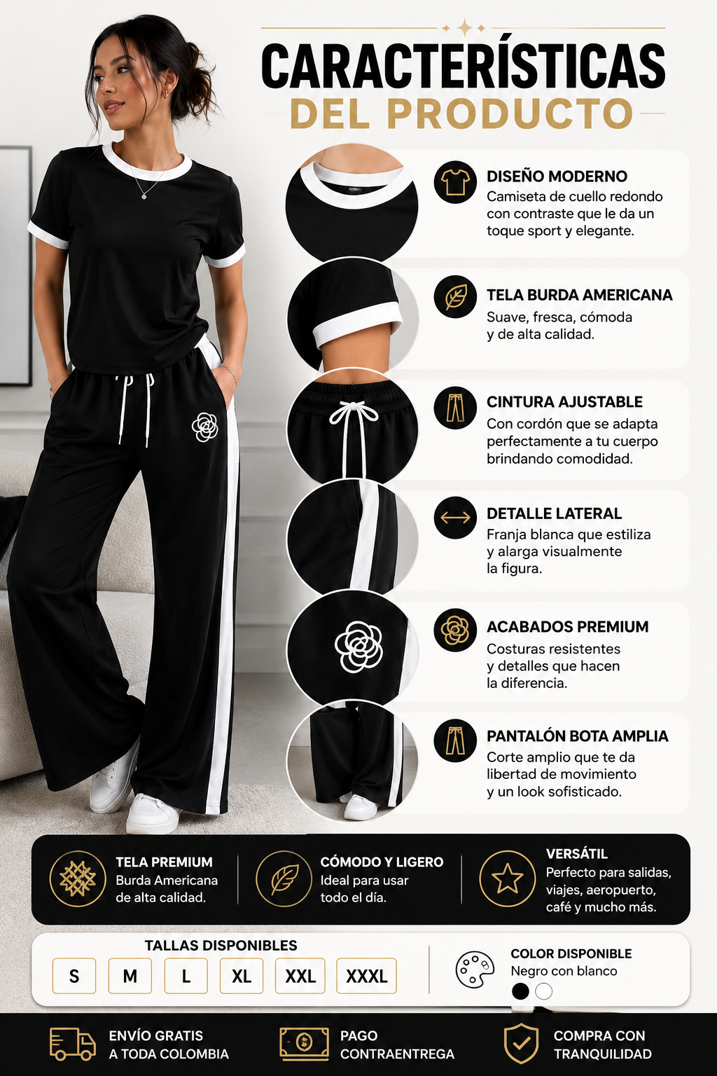 Conjunto Monaco Lounge
