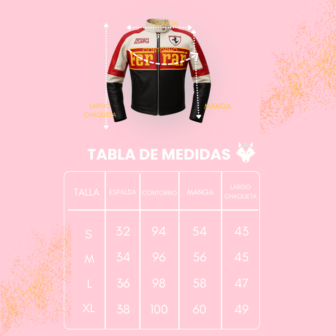 Chaqueta Motera Scuderia Racer