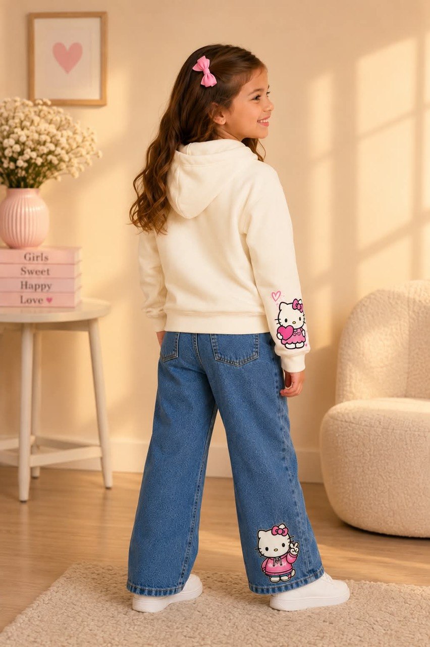 Conjunto Hello Kitty Denim