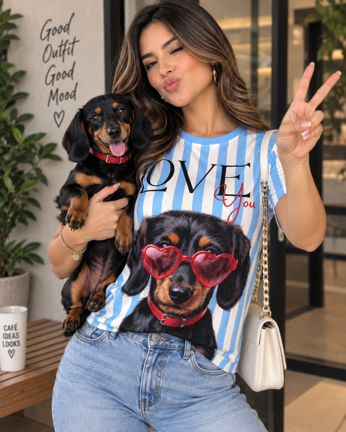 Camiseta Puppy Love 5346