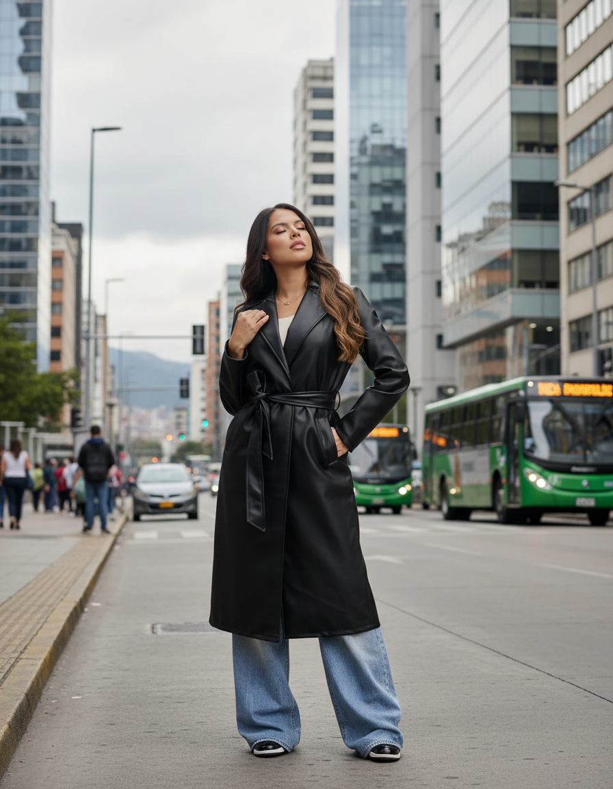 Gabardina Cuerina Ref 9479